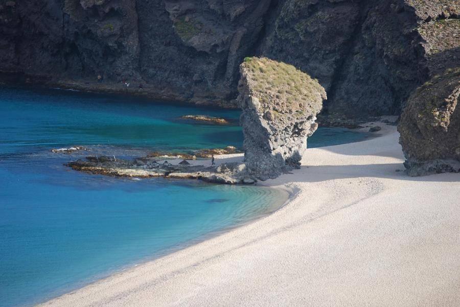 Villa Rocio, 1ª Linea Playa Y Parque Natural - Planta Baja Cabo De Gata ภายนอก รูปภาพ